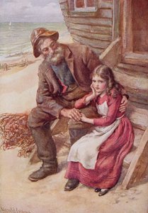 Peggotty and Little Emily, illustration for 