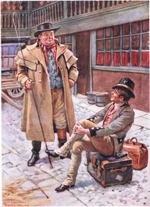 Sam Weller and his Father, illustrations for 