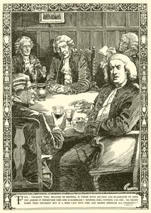 Dr Johnson in conversation by Harold Edward Hughes Nelson