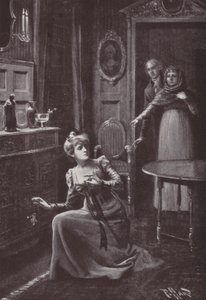 Illustration for Vanity Fair by William Makepeace Thackeray by Harold Hume Piffard