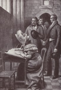 Illustration for Vanity Fair by William Makepeace Thackeray by Harold Hume Piffard