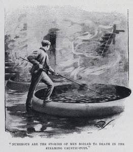 Numerous Are the Stories of Men Boiled to Death in the Steaming Caustic-Pots by Harold Hume Piffard