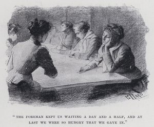 The foreman kept us waiting a day and a half, and at last we were so hungry that we gave in by Harold Hume Piffard