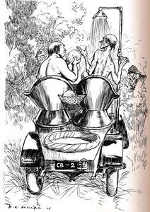 Hot-Weather Hints for Motorists by Harold Robert Millar