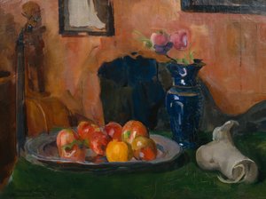 Still Life with Fruit Plate
