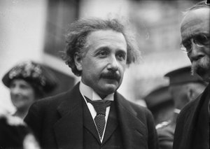 Albert Einstein, Washington, c.1922