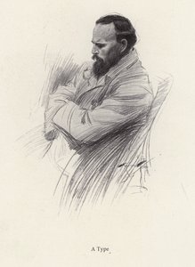 Portrait of a Seated Man by Harrison Fisher