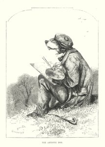 Funny Dogs: The Artistic Dog
