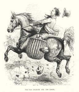 The Old Charger and the Baker by Harrison William Weir