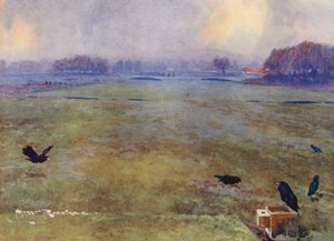 Golf Courses: Mid-Surrey, the Tenth Hole by Harry (1878 1950) Rountree