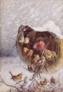 Sheltering from the snow storm, 1896