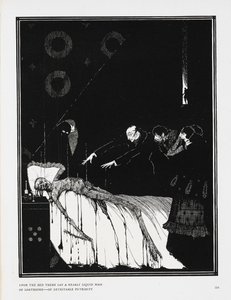 From the Bed There Lay a Nearly Liquid Mass of Loathsome Putridity by Harry Clarke