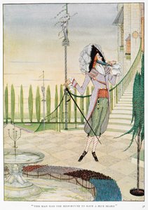 Bluebeard Stroking His Beard by Harry Clarke
