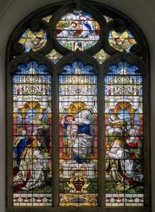 The Adoration of the Magi, Oriel College Chapel, Oxford, 1885 by Harry Ellis Wooldridge