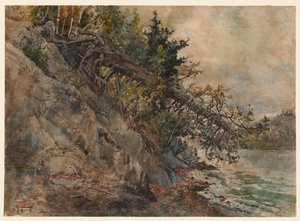 Lake Memphremagog by Harry Fenn