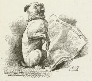 Illustration for Sylvie and Bruno by Lewis Carroll by Harry Furniss