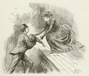 Illustration for Sylvie and Bruno by Lewis Carroll