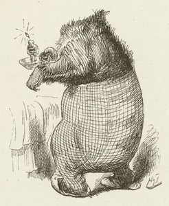 Illustration for Sylvie and Bruno by Harry Furniss