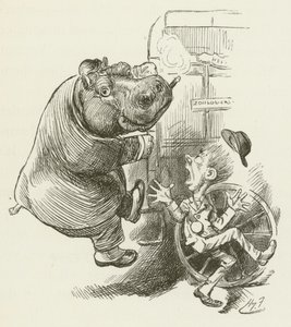 Illustration for Sylvie and Bruno by Harry Furniss