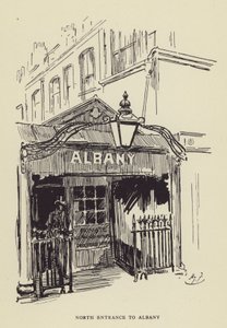 North entrance to Albany by Harry Furniss