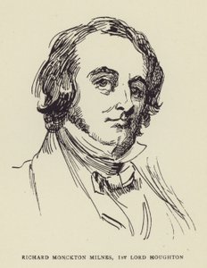 Richard Monckton Milnes, 1st Lord Houghton by Harry Furniss