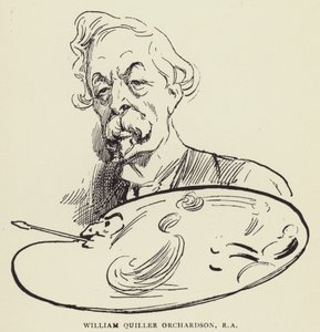 William Quiller Orchardson, RA by Harry Furniss