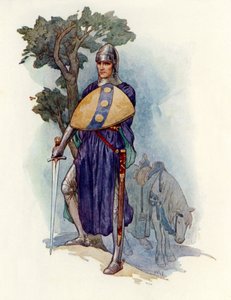 A Knight barring the way
