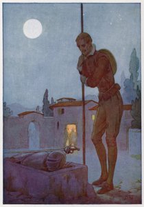 Illustration for Don Quixote by Harry George Theaker