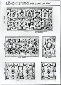 Lead Cisterns from Enfield Old Park, c.1900 by Harry Inigo Triggs