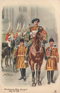 Proclaiming King George V by Harry and Arthur Charles Payne