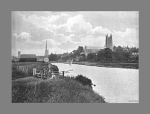 Worcester Cathedral by Harvey Barton