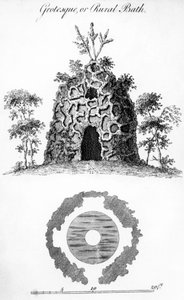 Grotesque or Rural Bath, by Wiliam Wright, 1762