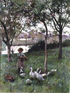 Feeding Time by Hector Caffieri