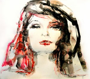 Expressive Female Portrait