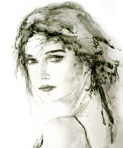 Expressive Woman Portrait