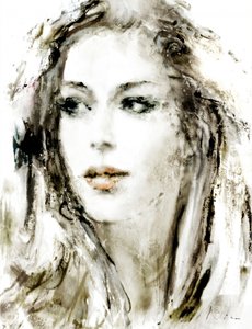 Thoughtful Woman Portrait