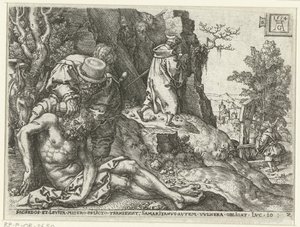 Good Samaritan Treats the Wounds