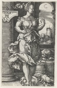 Luna by Heinrich Aldegrever