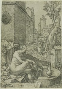 Susanna Surprised by the Elders, from The Story of Susanna