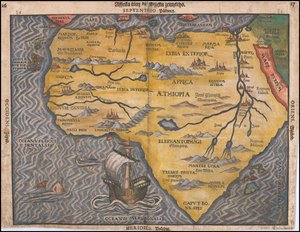 1592 Map of Africa