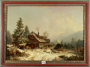 The Old Mill in Winter