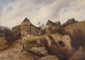 Village Near Altenberg