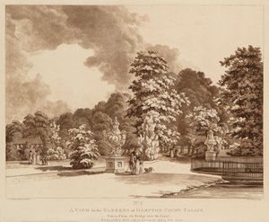 View of the Gardens at Hampton Court Palace