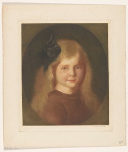 Portrait of an unknown girl