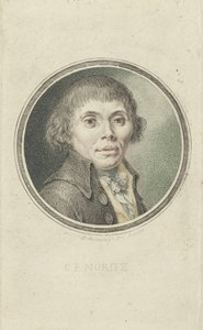 Portrait of Karl Philipp Moritz by Heinrich Sintzenich