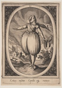 Plate 11 from Military Figures by Heinrich Ulrich