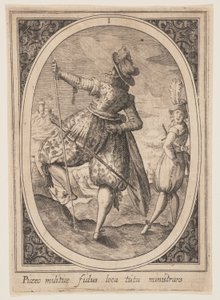Plate 1 from Military Figures by Heinrich Ulrich