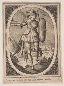 Plate 5 from Military Figures by Heinrich Ulrich