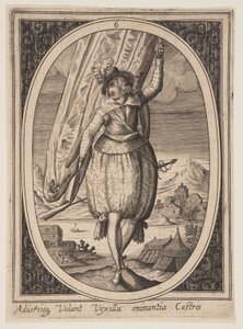 Plate 6 from Military Figures