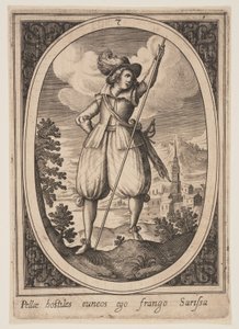 Plate 7 from Military Figures